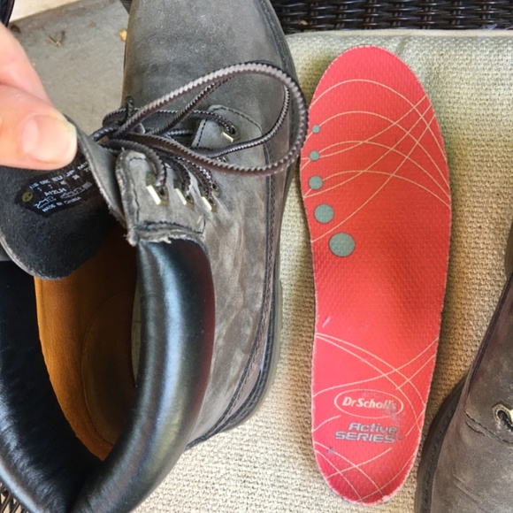 Timberland WOMEN'S 6" PREMIUM LEATHER BOOTS WATERPROOF Lace Up Grey Sz 9 - Picture 6 of 10